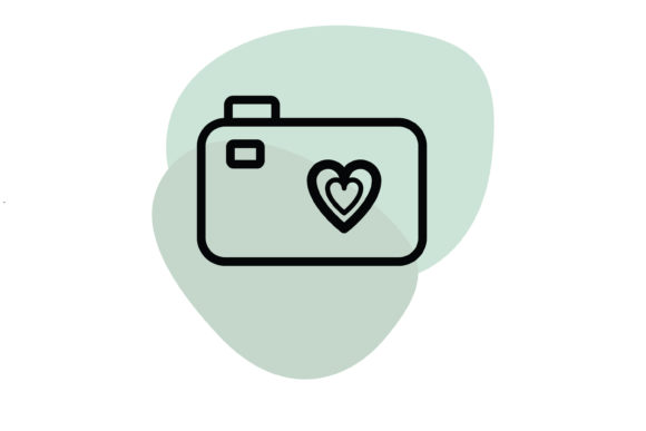 Wedding Line Black Camera Celebration Design Review