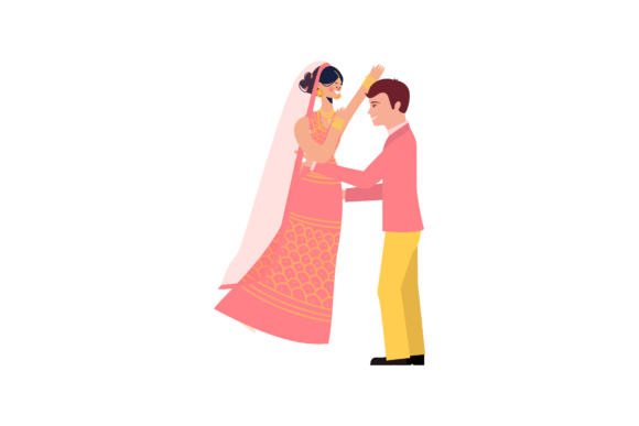 Wedding Set Couple Character Embroidery Design Review